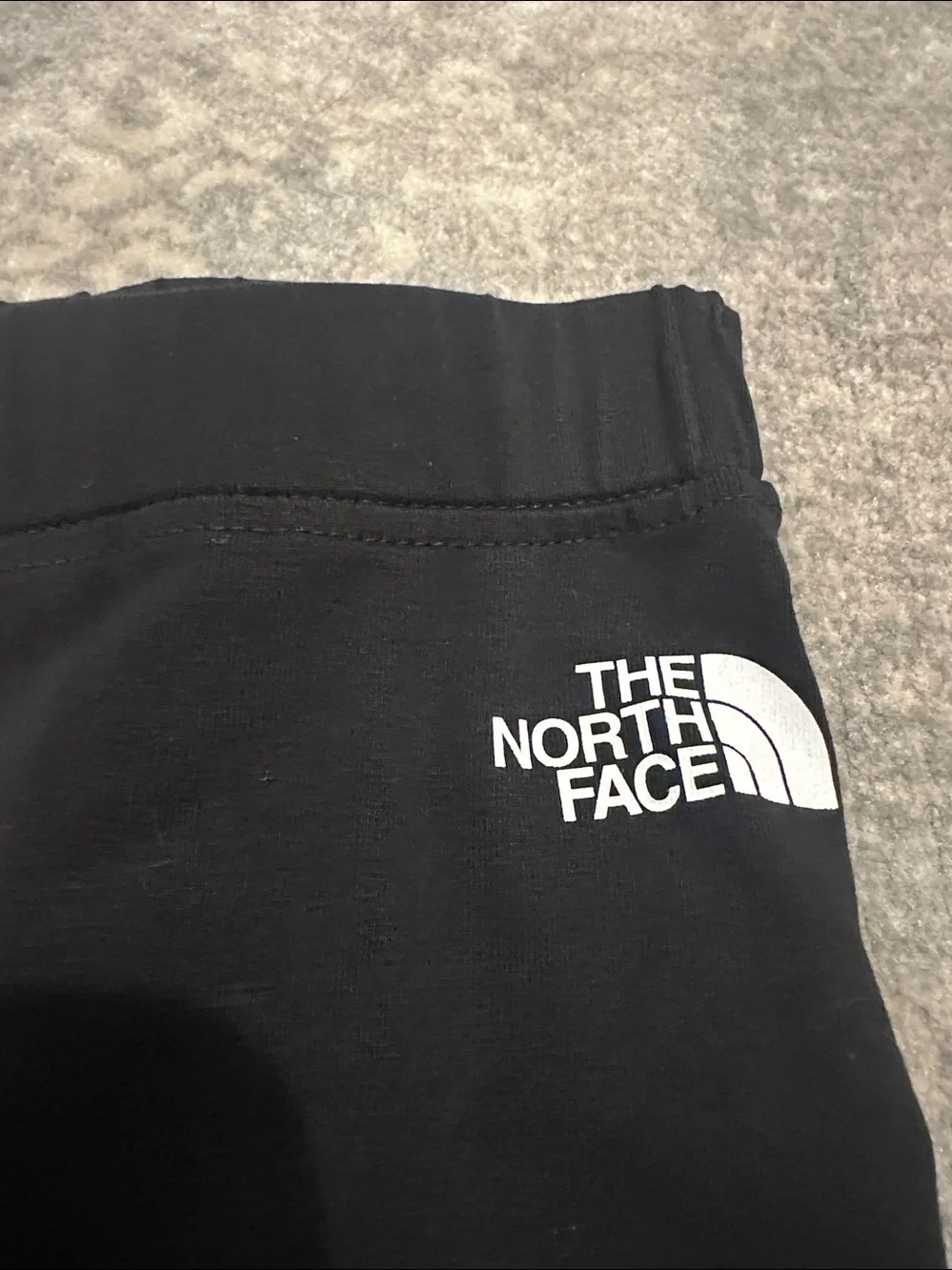 THE NORTH FACE KIDS LEGGINGS SIZE 12 BLACK AND WHITE - Picture 2 of 8